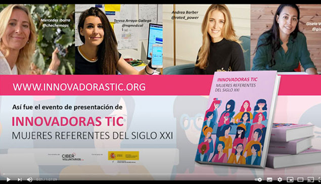 Evento virtual de presentación de “Mujeres referentes del S. XXI” 2020